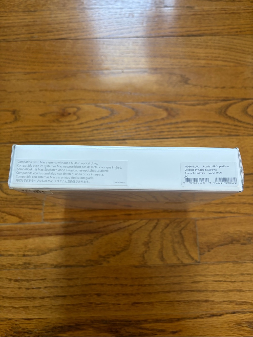 NWT Apple USB SuperDrive External Optical Drive - Silver - Picture 4 of 5